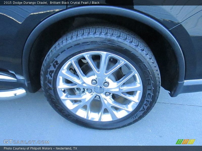 Brilliant Black Crystal Pearl / Black 2015 Dodge Durango Citadel