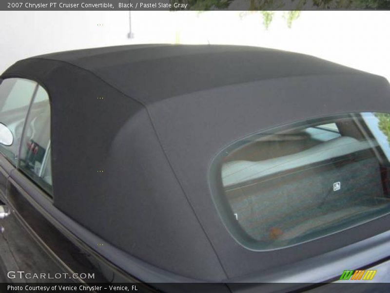 Black / Pastel Slate Gray 2007 Chrysler PT Cruiser Convertible