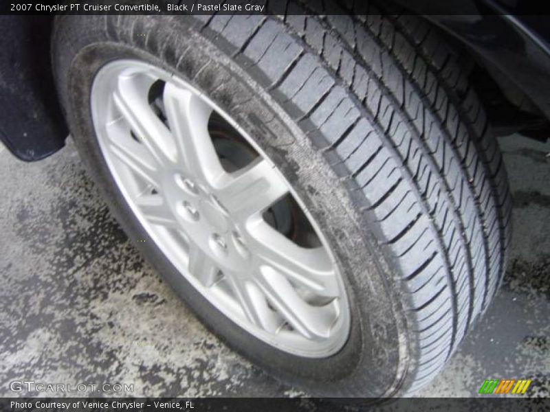 Black / Pastel Slate Gray 2007 Chrysler PT Cruiser Convertible