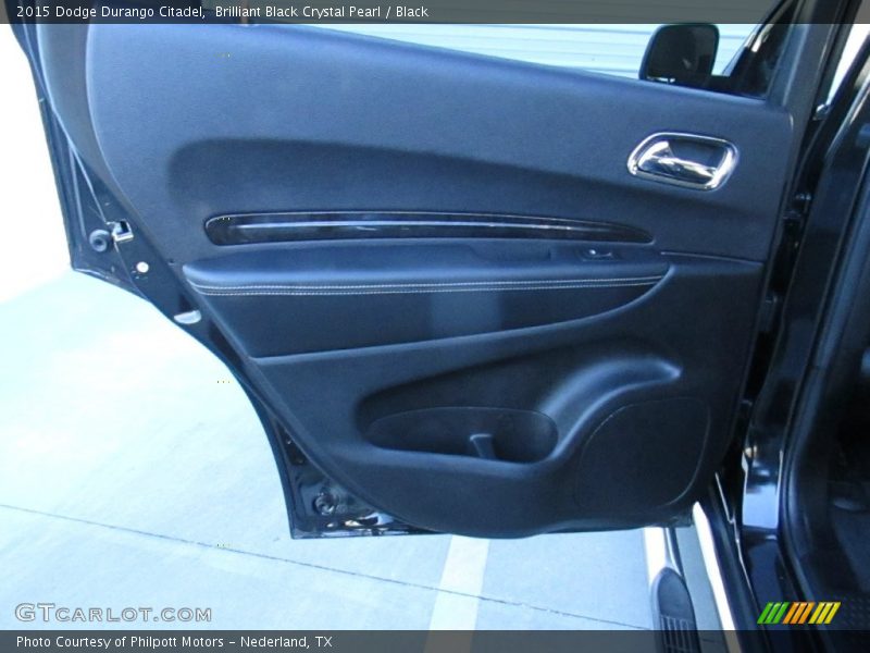 Brilliant Black Crystal Pearl / Black 2015 Dodge Durango Citadel
