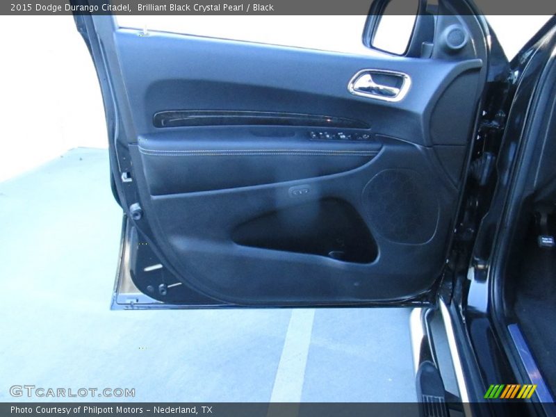 Brilliant Black Crystal Pearl / Black 2015 Dodge Durango Citadel