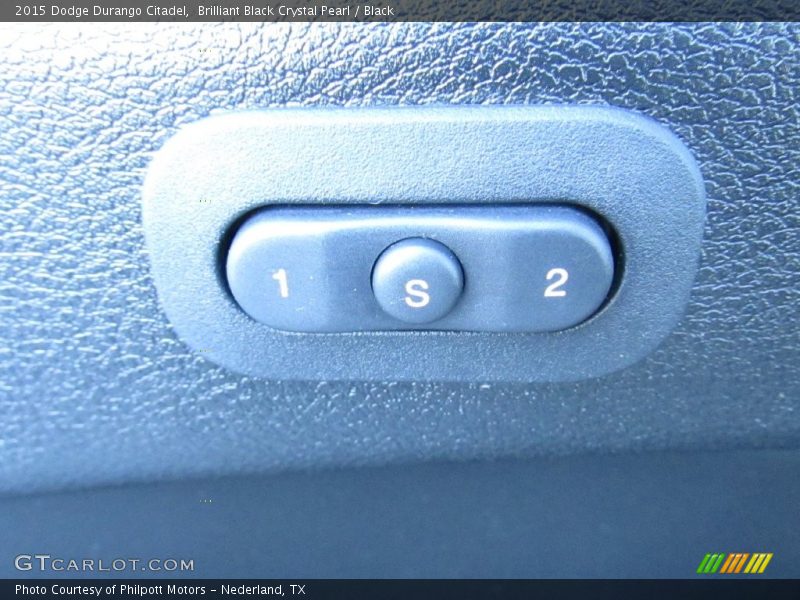 Brilliant Black Crystal Pearl / Black 2015 Dodge Durango Citadel