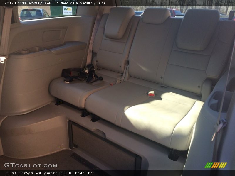 Polished Metal Metallic / Beige 2012 Honda Odyssey EX-L
