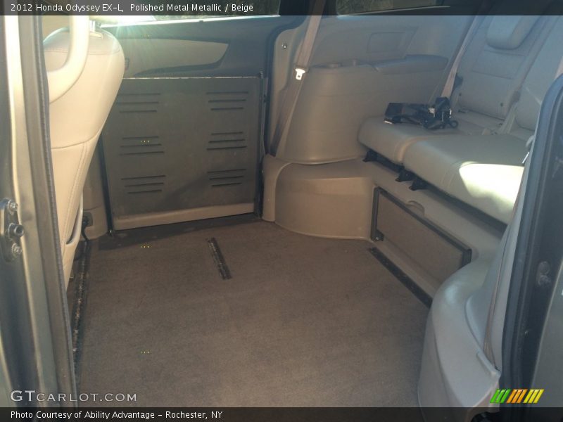 Polished Metal Metallic / Beige 2012 Honda Odyssey EX-L