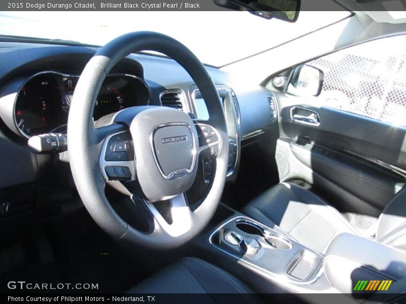 Brilliant Black Crystal Pearl / Black 2015 Dodge Durango Citadel