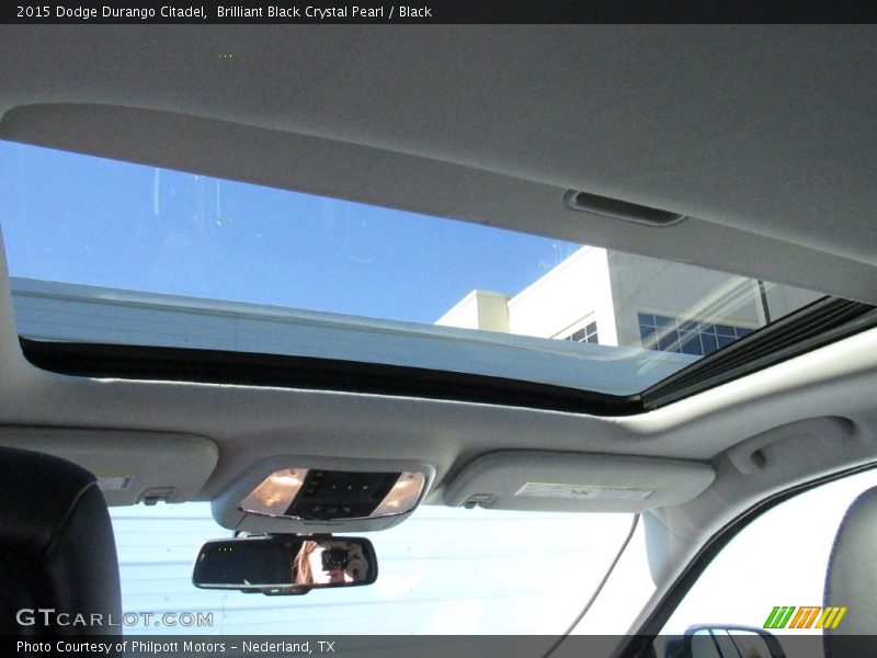 Brilliant Black Crystal Pearl / Black 2015 Dodge Durango Citadel