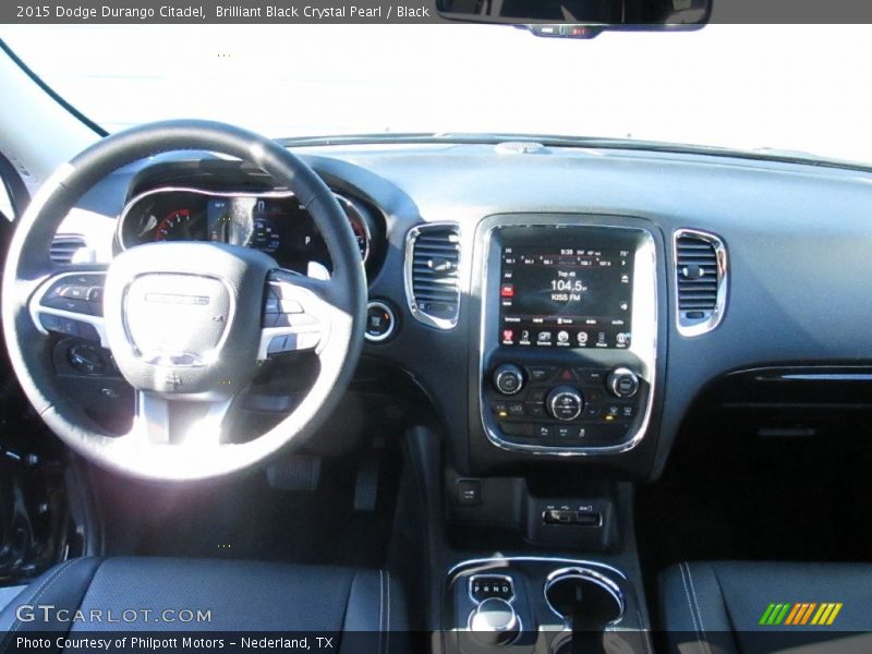 Brilliant Black Crystal Pearl / Black 2015 Dodge Durango Citadel