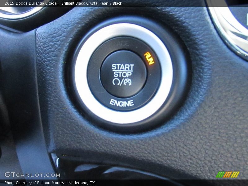 Brilliant Black Crystal Pearl / Black 2015 Dodge Durango Citadel