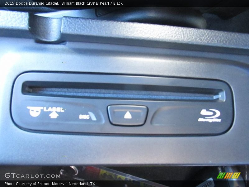 Brilliant Black Crystal Pearl / Black 2015 Dodge Durango Citadel