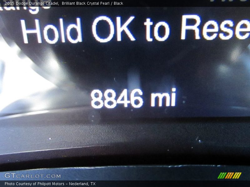 Brilliant Black Crystal Pearl / Black 2015 Dodge Durango Citadel