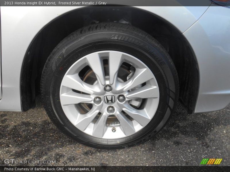 Frosted Silver Metallic / Gray 2013 Honda Insight EX Hybrid