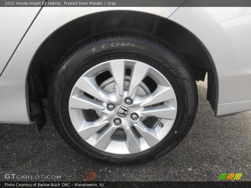 Frosted Silver Metallic / Gray 2013 Honda Insight EX Hybrid