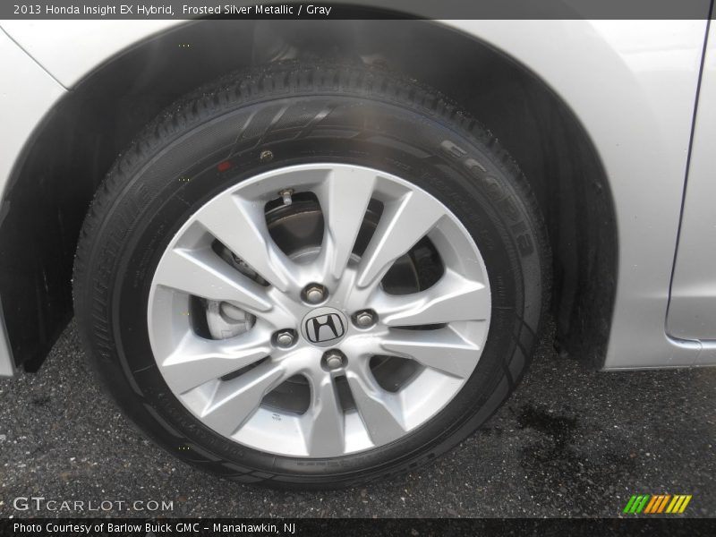 Frosted Silver Metallic / Gray 2013 Honda Insight EX Hybrid