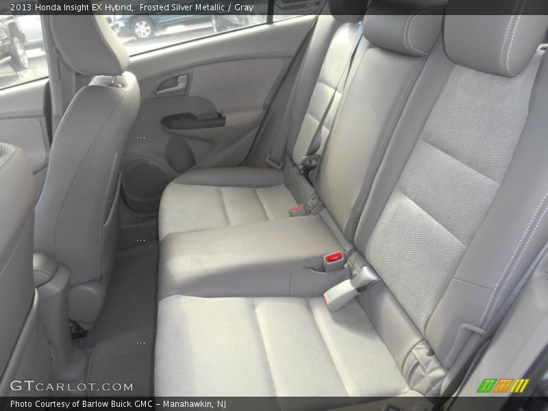 Frosted Silver Metallic / Gray 2013 Honda Insight EX Hybrid