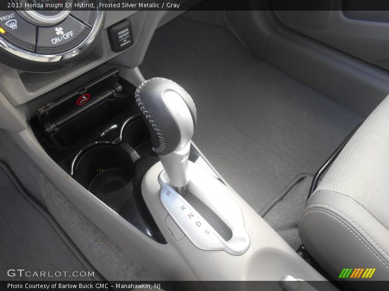 Frosted Silver Metallic / Gray 2013 Honda Insight EX Hybrid