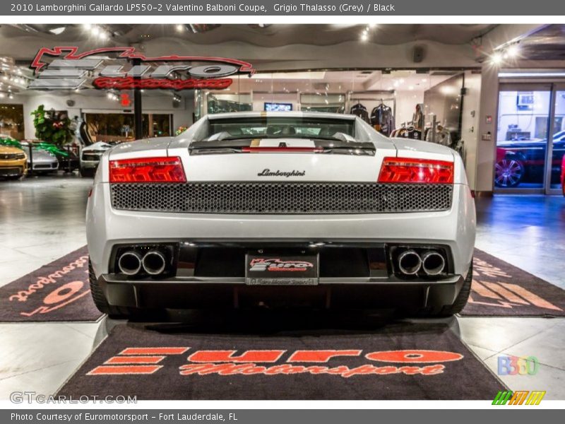 Grigio Thalasso (Grey) / Black 2010 Lamborghini Gallardo LP550-2 Valentino Balboni Coupe