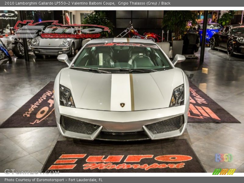 Grigio Thalasso (Grey) / Black 2010 Lamborghini Gallardo LP550-2 Valentino Balboni Coupe