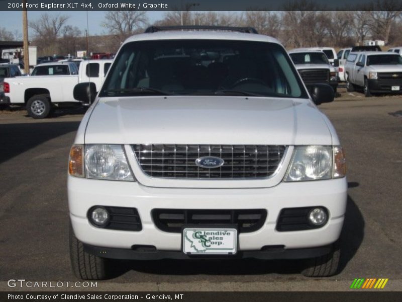 Oxford White / Graphite 2004 Ford Explorer XLT 4x4