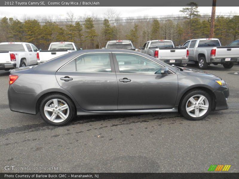 Cosmic Gray Mica / Black/Ash 2012 Toyota Camry SE