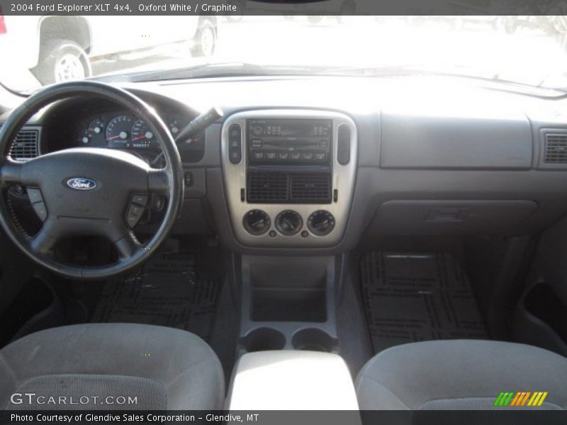 Oxford White / Graphite 2004 Ford Explorer XLT 4x4