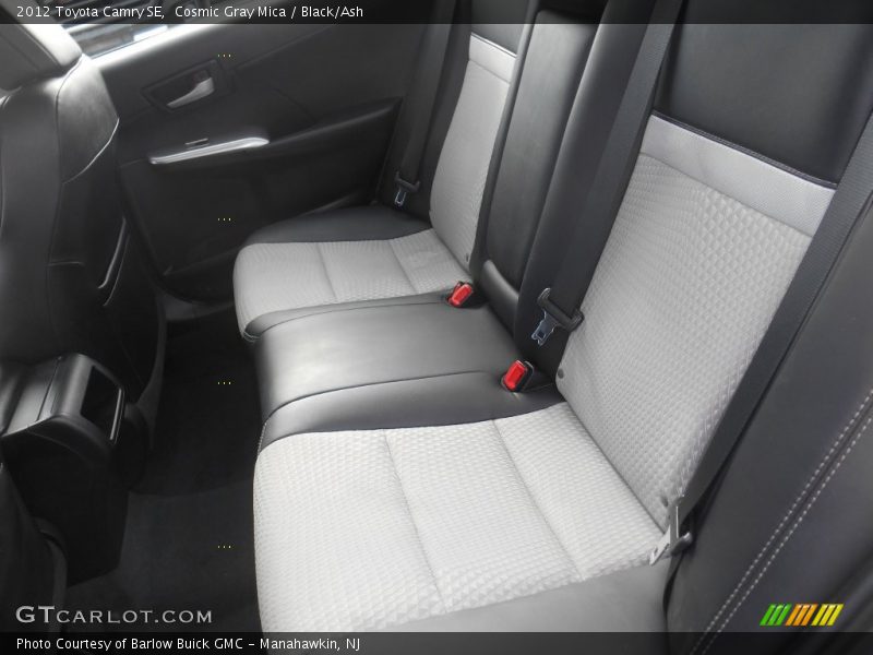 Cosmic Gray Mica / Black/Ash 2012 Toyota Camry SE