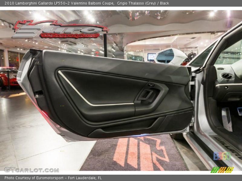 Grigio Thalasso (Grey) / Black 2010 Lamborghini Gallardo LP550-2 Valentino Balboni Coupe