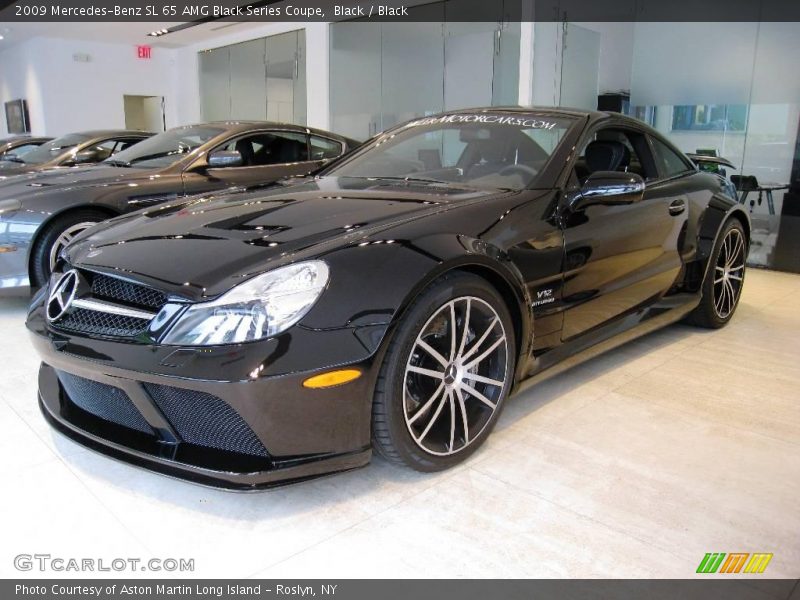 Black / Black 2009 Mercedes-Benz SL 65 AMG Black Series Coupe