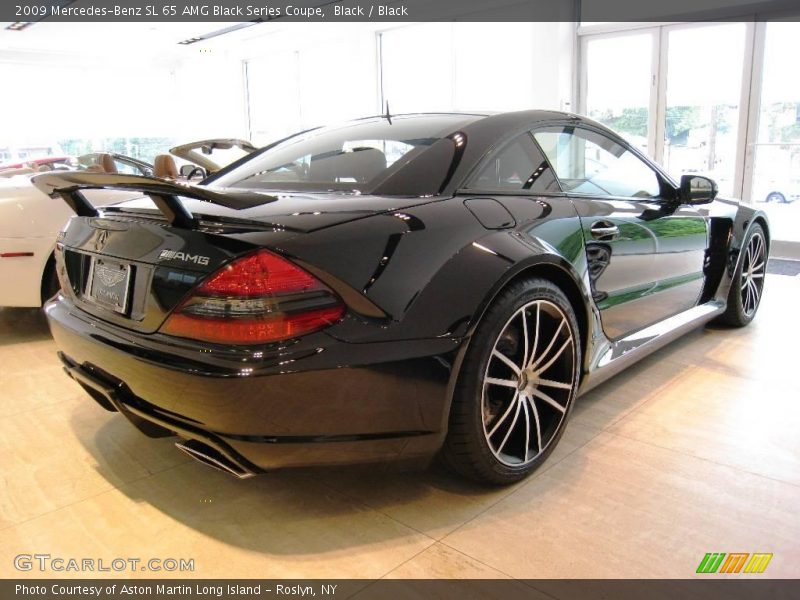 Black / Black 2009 Mercedes-Benz SL 65 AMG Black Series Coupe