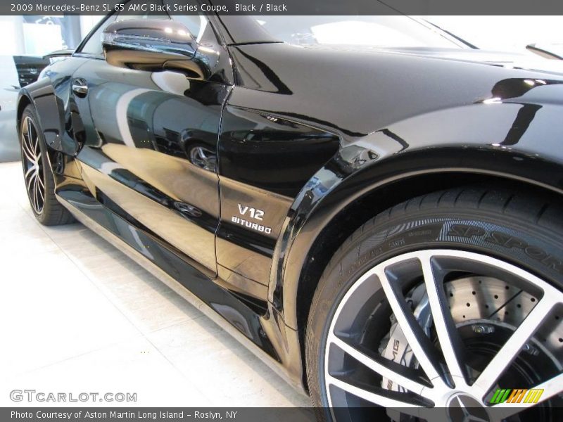 Black / Black 2009 Mercedes-Benz SL 65 AMG Black Series Coupe
