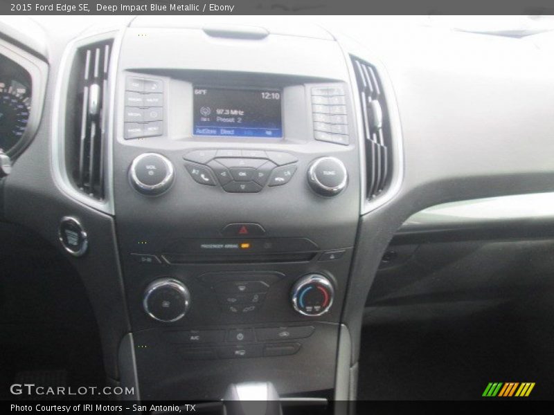 Deep Impact Blue Metallic / Ebony 2015 Ford Edge SE