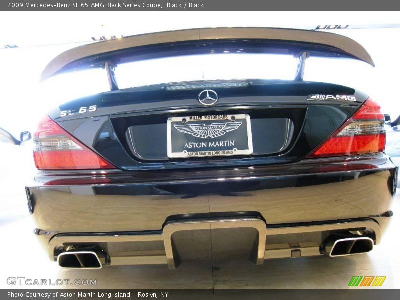 Black / Black 2009 Mercedes-Benz SL 65 AMG Black Series Coupe