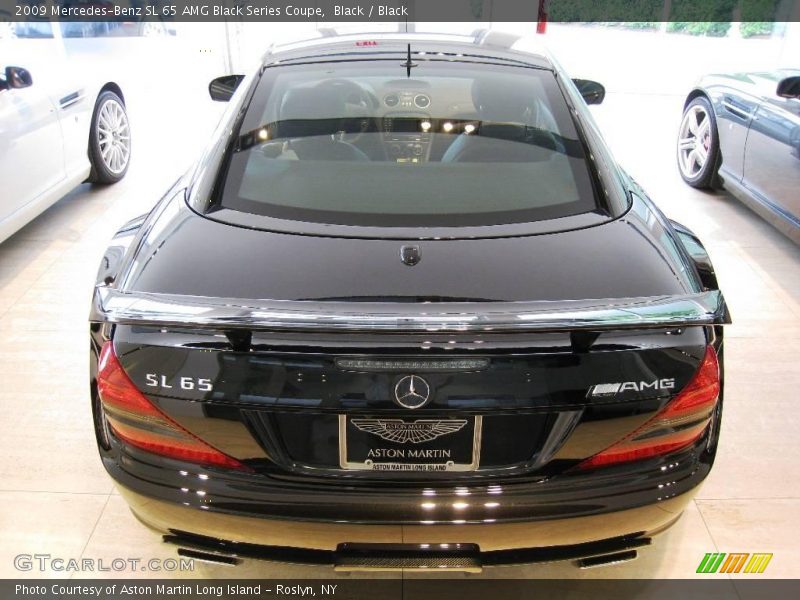 Black / Black 2009 Mercedes-Benz SL 65 AMG Black Series Coupe