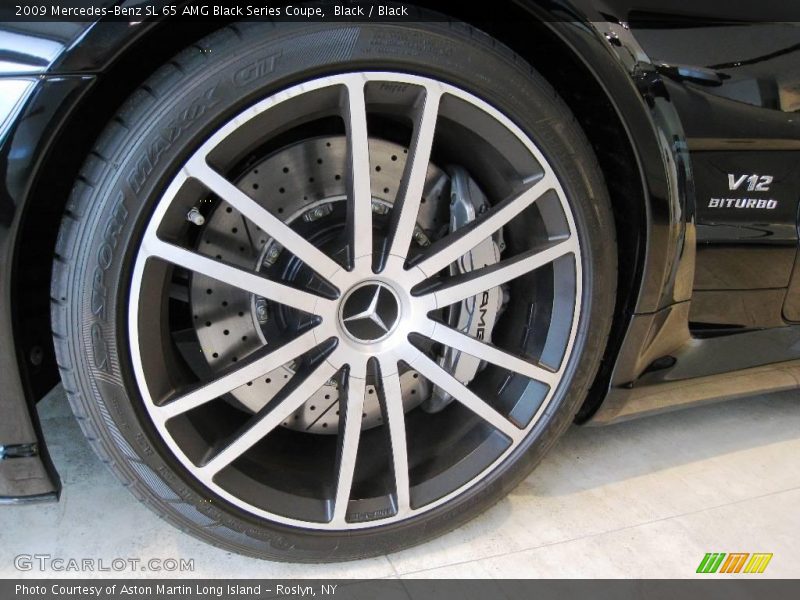 Black / Black 2009 Mercedes-Benz SL 65 AMG Black Series Coupe