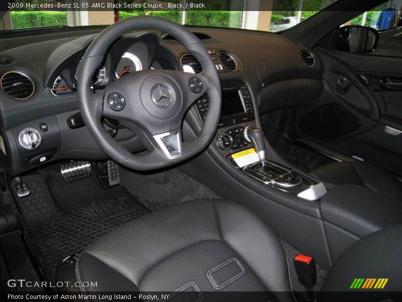 Black / Black 2009 Mercedes-Benz SL 65 AMG Black Series Coupe