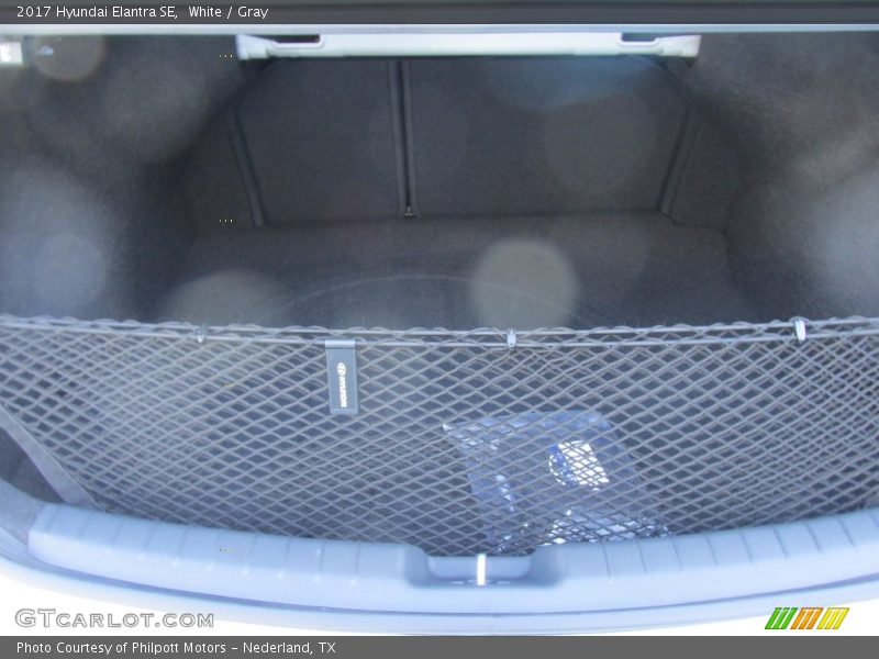 White / Gray 2017 Hyundai Elantra SE