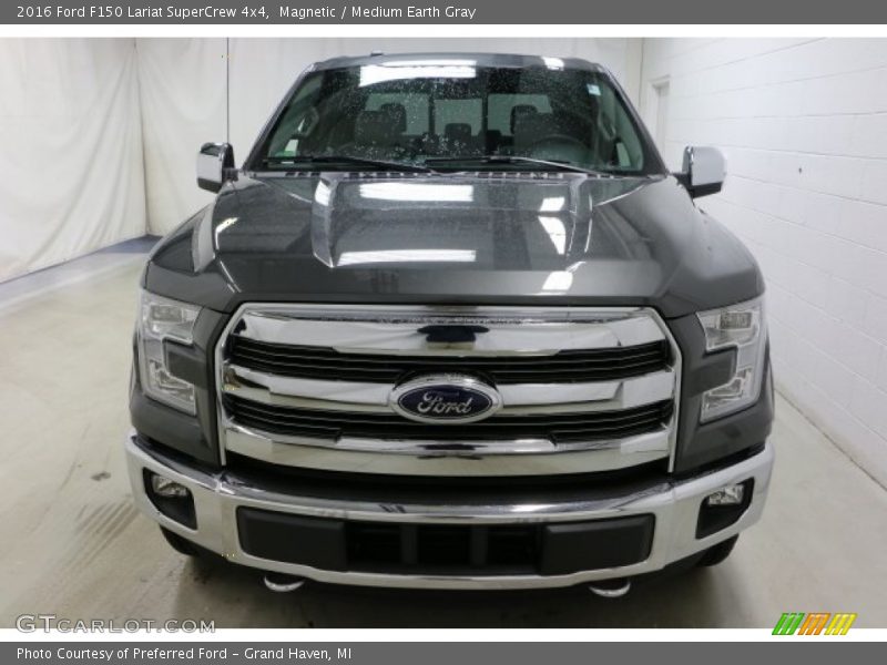 Magnetic / Medium Earth Gray 2016 Ford F150 Lariat SuperCrew 4x4