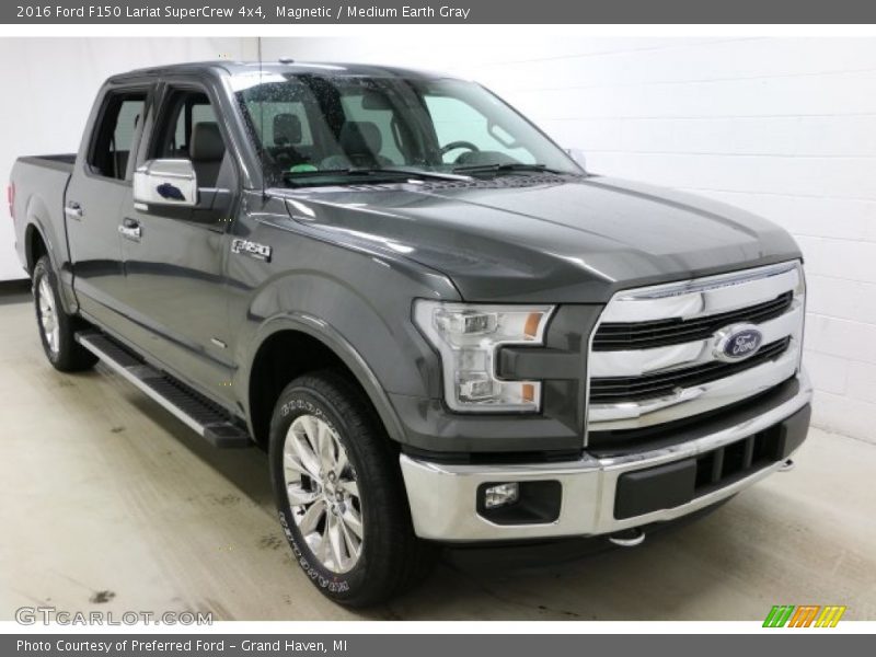 Magnetic / Medium Earth Gray 2016 Ford F150 Lariat SuperCrew 4x4