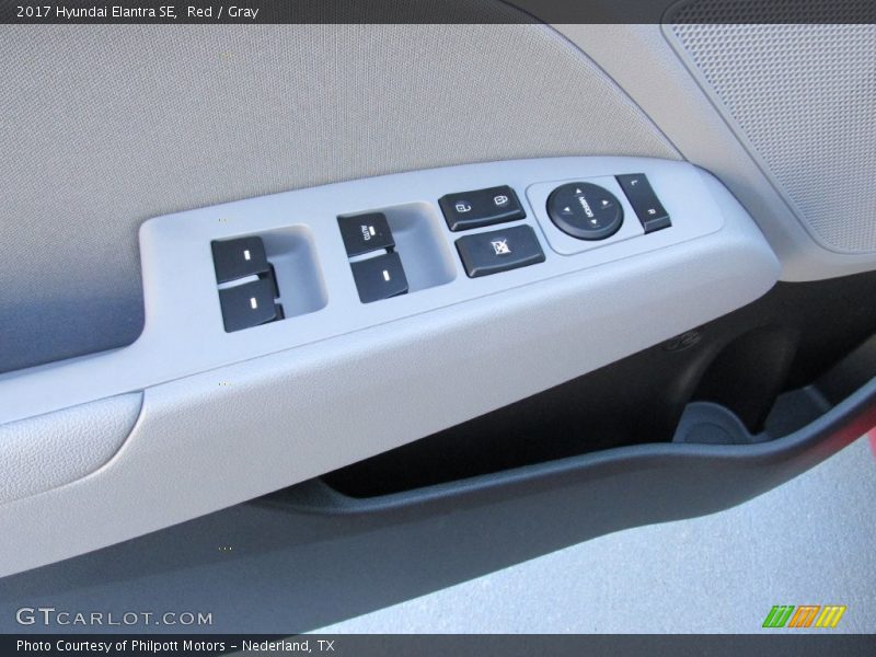 Red / Gray 2017 Hyundai Elantra SE