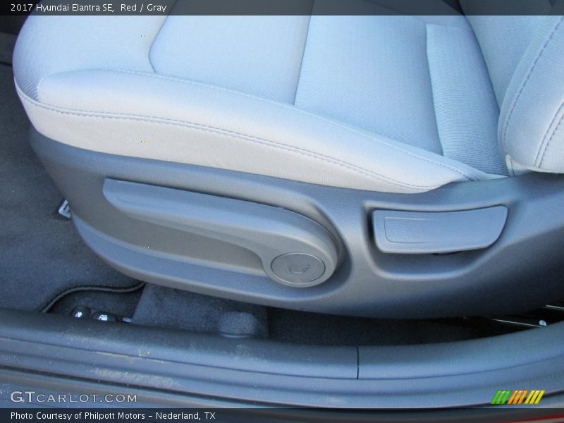Red / Gray 2017 Hyundai Elantra SE