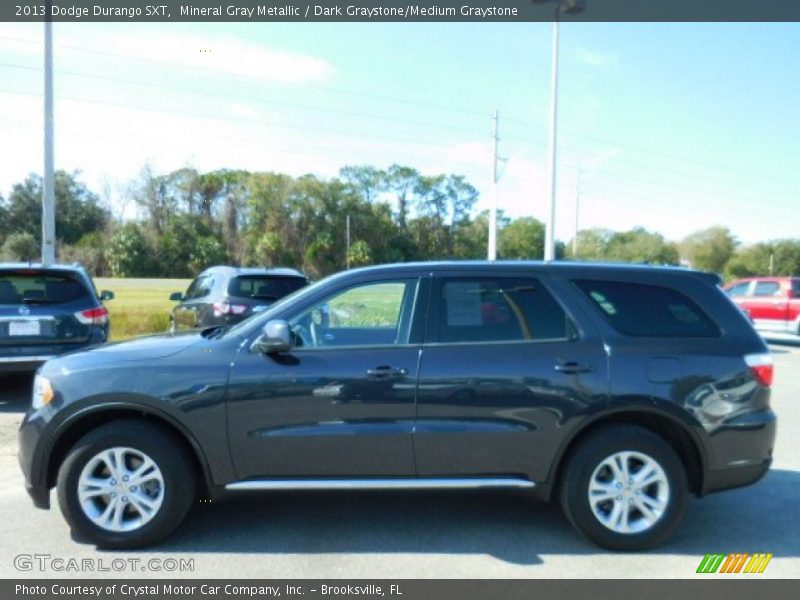 Mineral Gray Metallic / Dark Graystone/Medium Graystone 2013 Dodge Durango SXT
