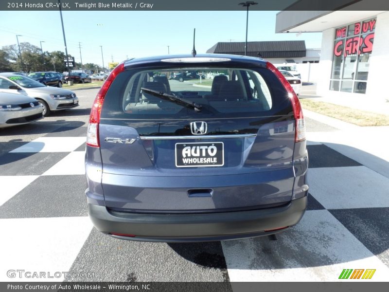 Twilight Blue Metallic / Gray 2014 Honda CR-V LX