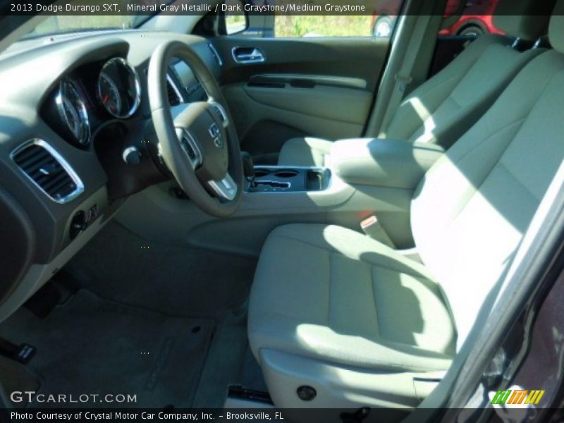 Mineral Gray Metallic / Dark Graystone/Medium Graystone 2013 Dodge Durango SXT