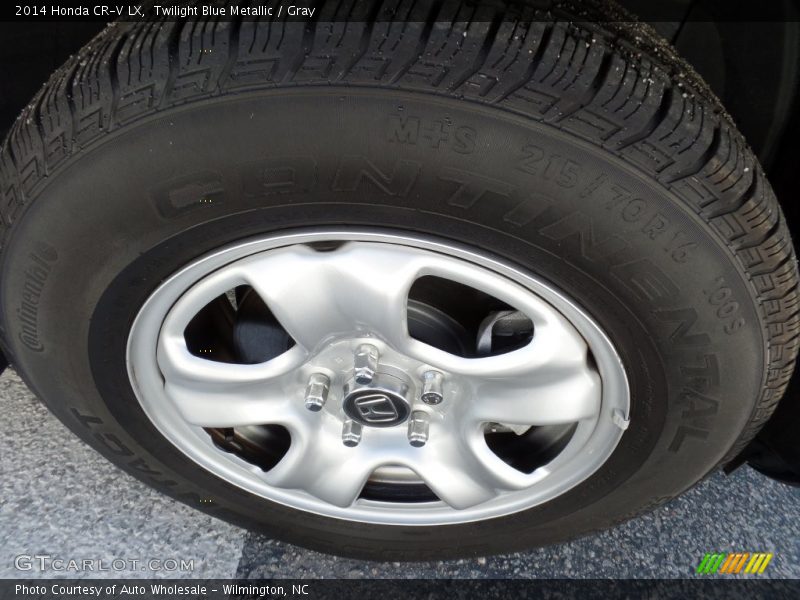 Twilight Blue Metallic / Gray 2014 Honda CR-V LX