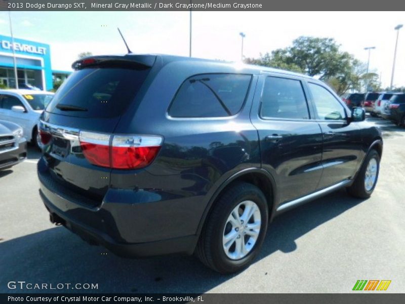 Mineral Gray Metallic / Dark Graystone/Medium Graystone 2013 Dodge Durango SXT