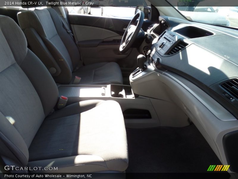 Twilight Blue Metallic / Gray 2014 Honda CR-V LX
