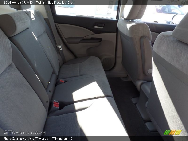 Twilight Blue Metallic / Gray 2014 Honda CR-V LX