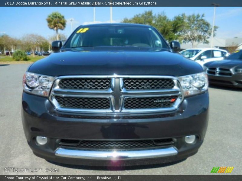 Mineral Gray Metallic / Dark Graystone/Medium Graystone 2013 Dodge Durango SXT