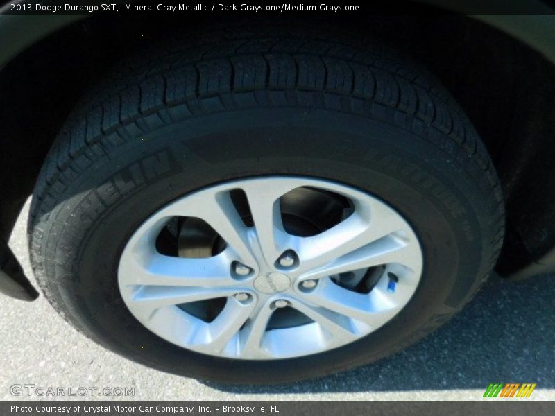 Mineral Gray Metallic / Dark Graystone/Medium Graystone 2013 Dodge Durango SXT