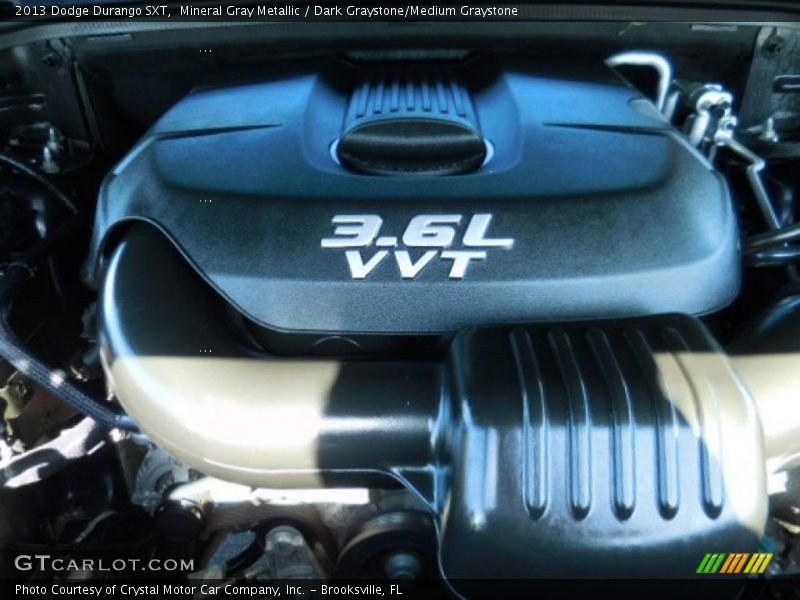 Mineral Gray Metallic / Dark Graystone/Medium Graystone 2013 Dodge Durango SXT