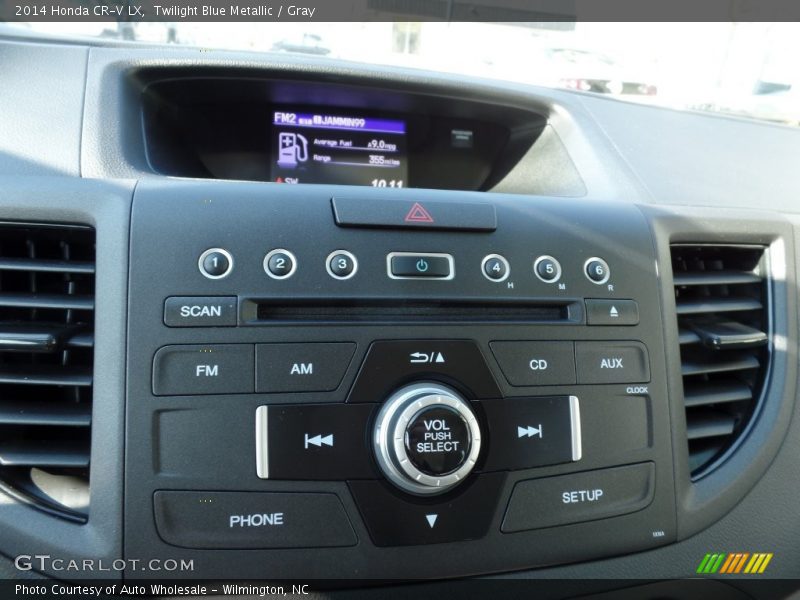 Twilight Blue Metallic / Gray 2014 Honda CR-V LX